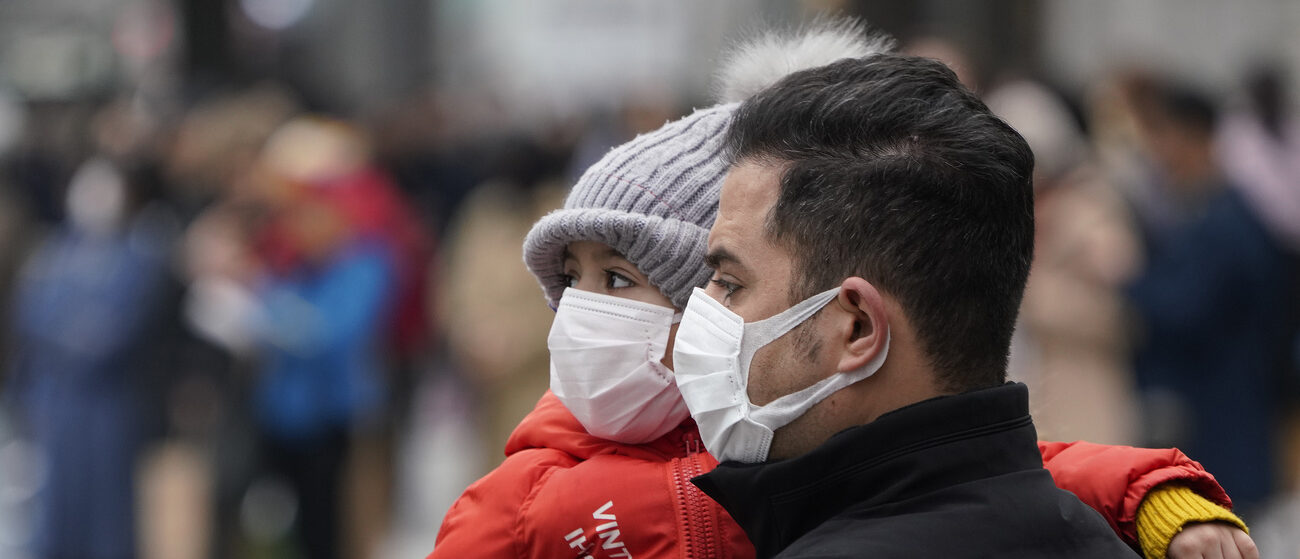 Plus de 30 millions de personnes sont isolées dans la ville de Wuhan (Chine), en proie au coronavirus | © KEYSTONE/Jiji Press/Morio Taga