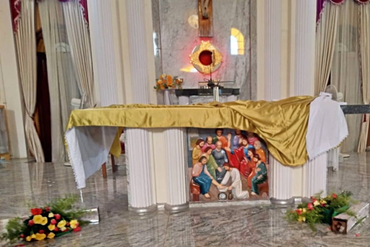 L’église Saint-François d’Assise de Kengeri, dans la banlieue de Bangalore, a été vandalisée dans la nuit du 20 au 21 janvier | © capture d'écran