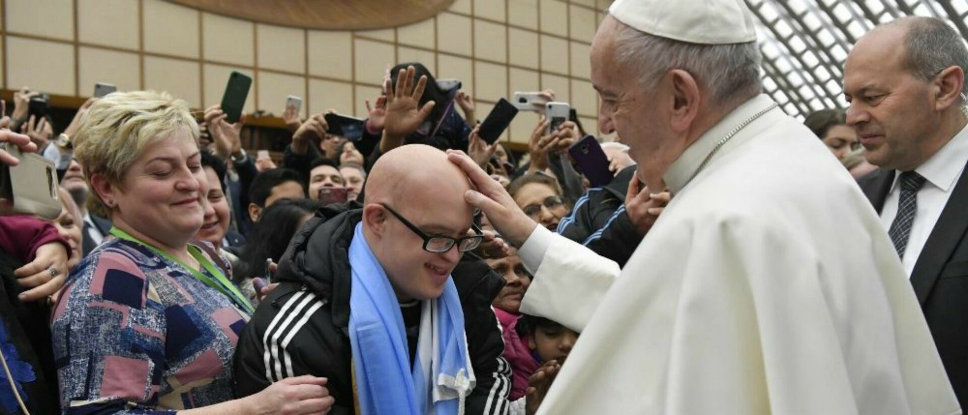 Le pape François lors de l'audience générale le 8 janvier 2020 | © Vatican News 