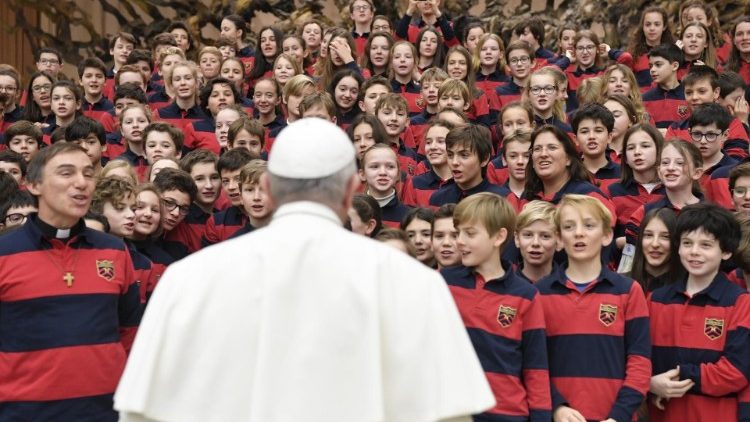 Le pape François à l'audience générale du 29 janvier 2020  | ©  Vatican Media 