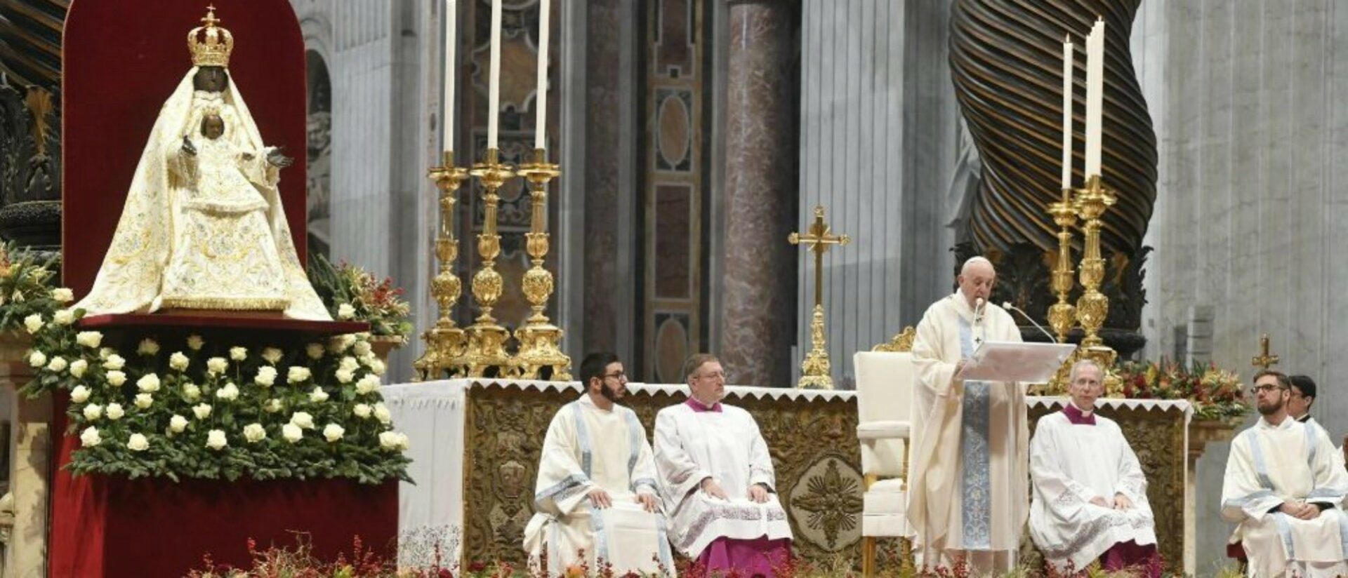 Le pape François dénonce les violences faites aux femmes, une "profanation de Dieu" | © Vatican Media 
