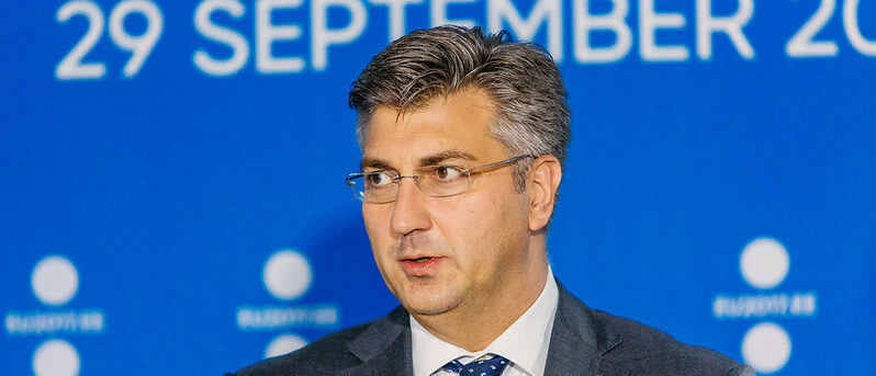 Le Premier ministre croate Andrej Plenkovic | © Estonian Presidency/Flickr/CC BY 2.0