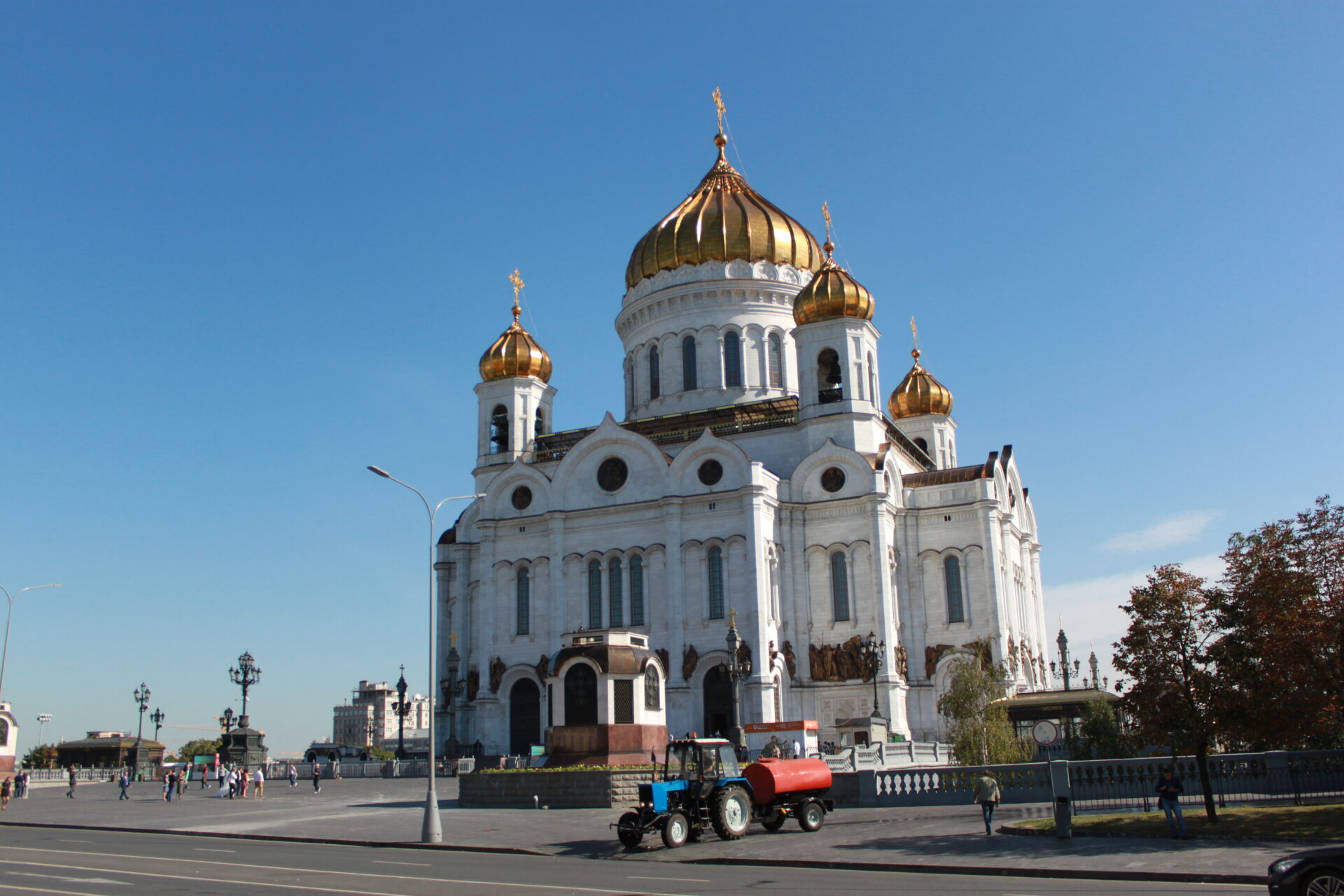Cathédrale du Saint-Sauveur de Moscou: détruite par Staline et reconstruite après la perestroïka © Bernard Litzler