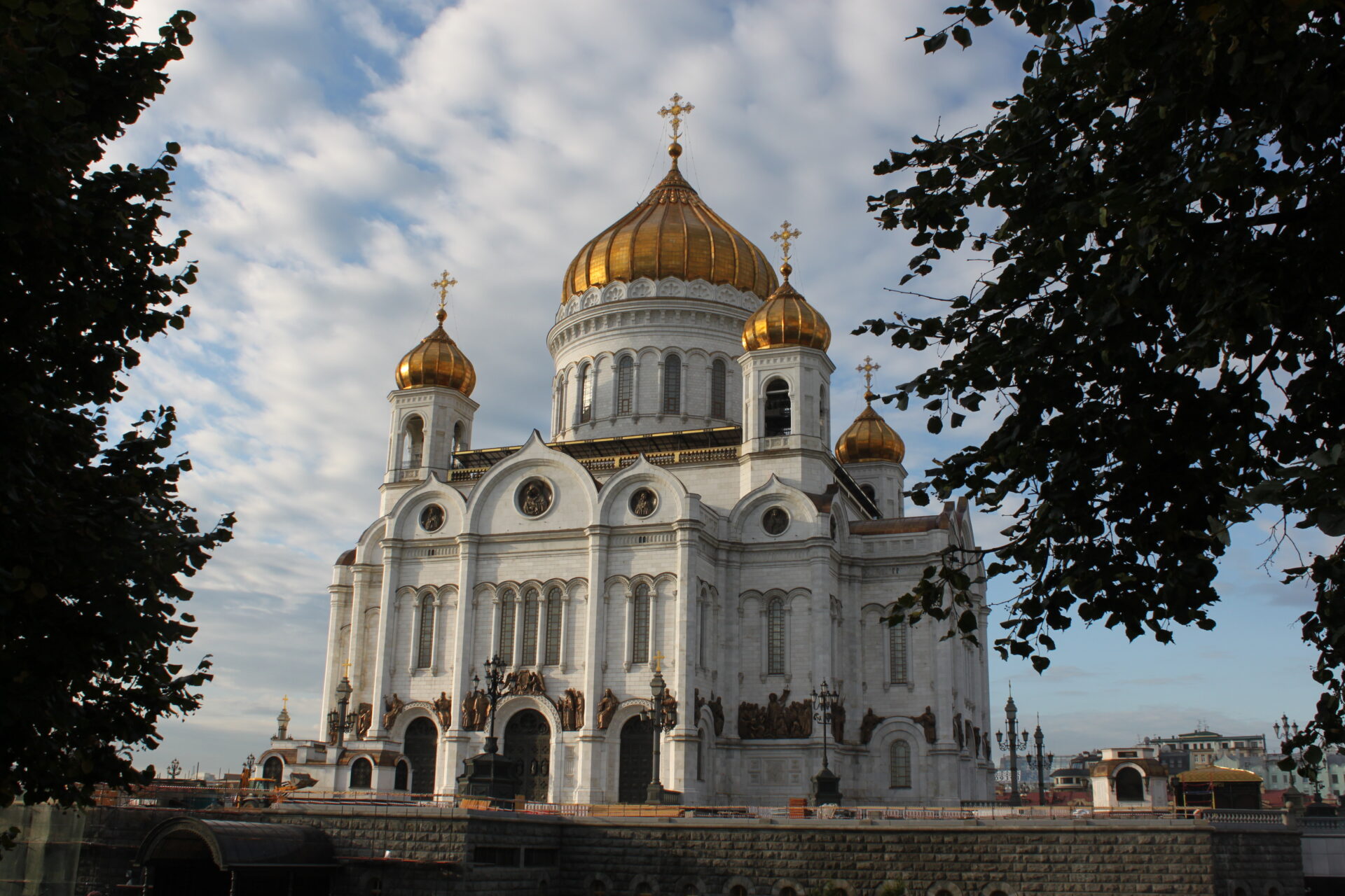 Cathédrale du Christ Sauveur de Moscou: détruite par Staline et reconstruite après la perestroïka © Bernard Litzler