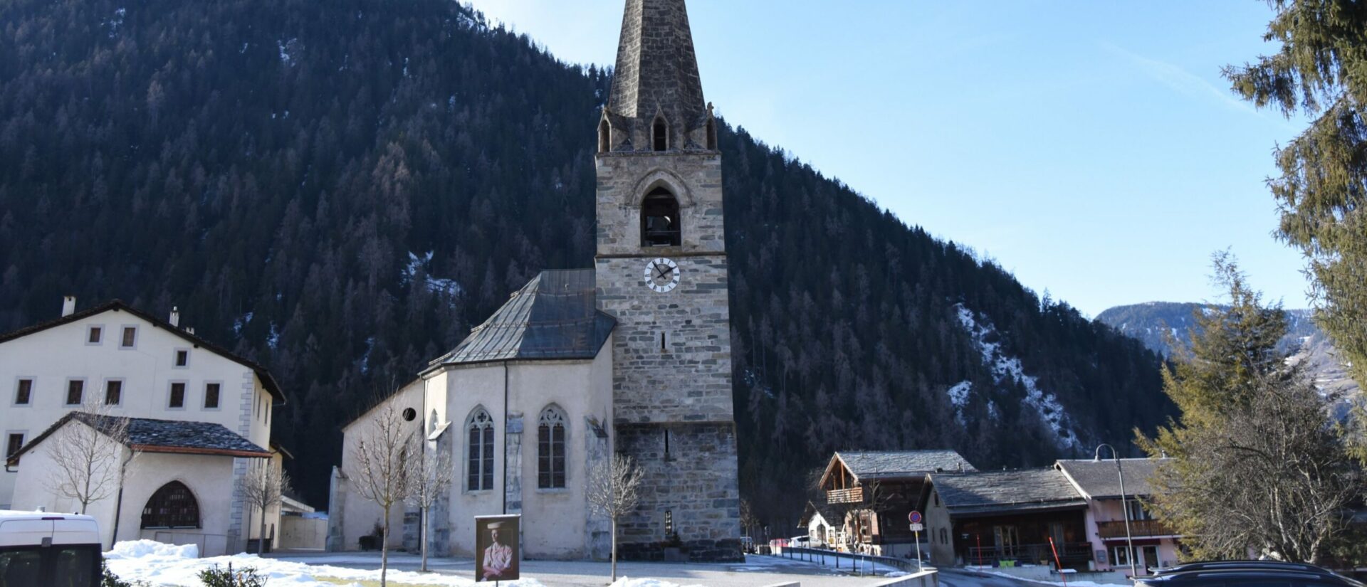 L'église du Châble (VS) est l'un des principaux lieux de culte des "Paroisses" | © Raphaël Zbinden