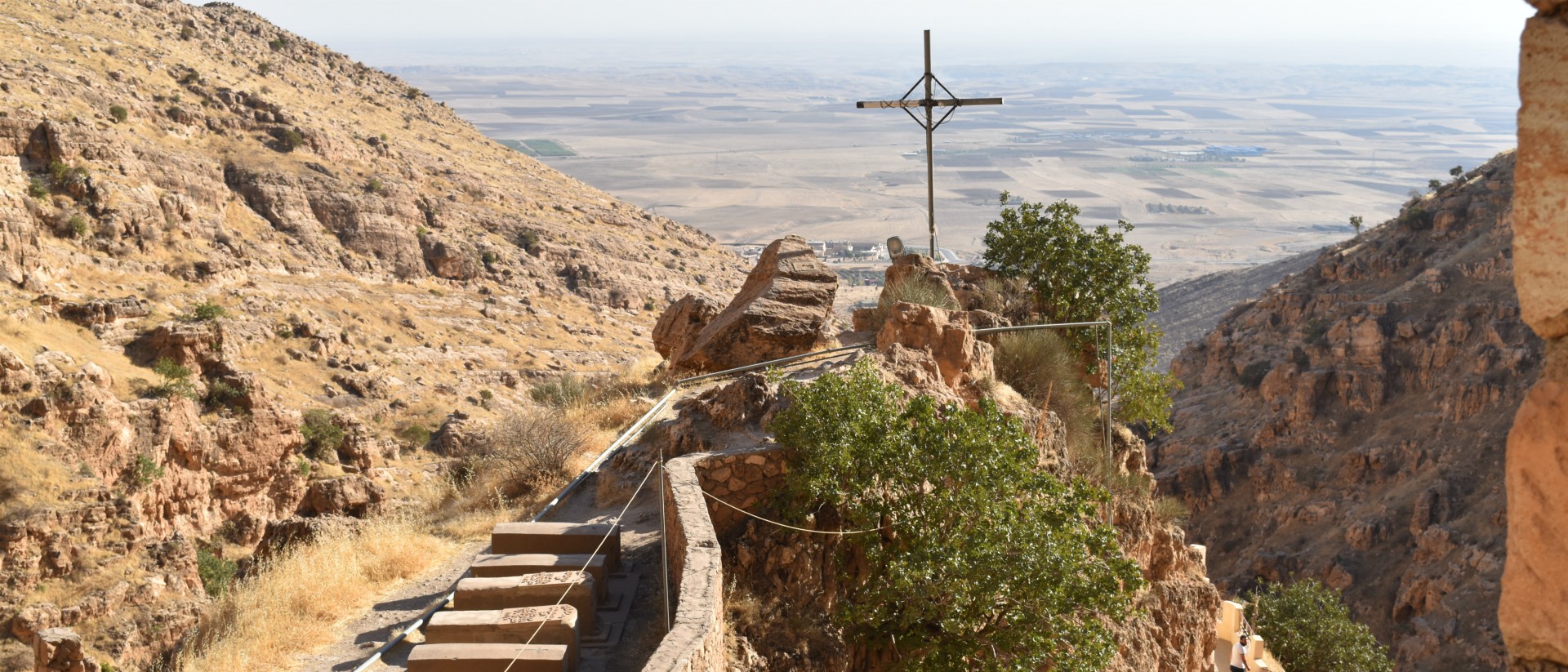 Le monastère de Rabban Hormizd, près de la ville irakienne d'Alqosh, au nord de Mossoul, fut la résidence officielle d'un lignée de patriarches de l'Eglise de l'Orient (XVIe -XVIIIe siècle) | © Jacques Berset