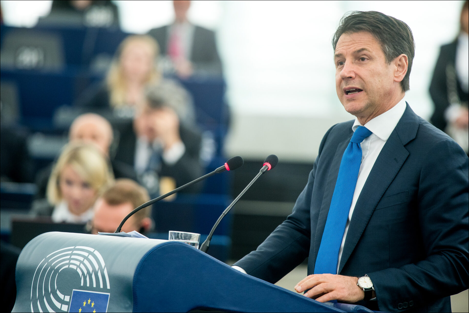 Giuseppe Conte dirige le gouvernement italien depuis le 1er juin 2018 | © European Parliament/Flickr/CC BY 2.0