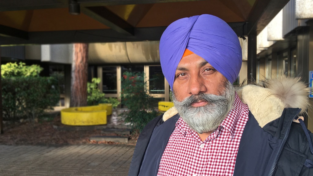 Jaspal Singh, président du temple sikh de Genève © Grégory Roth - RTSreligion