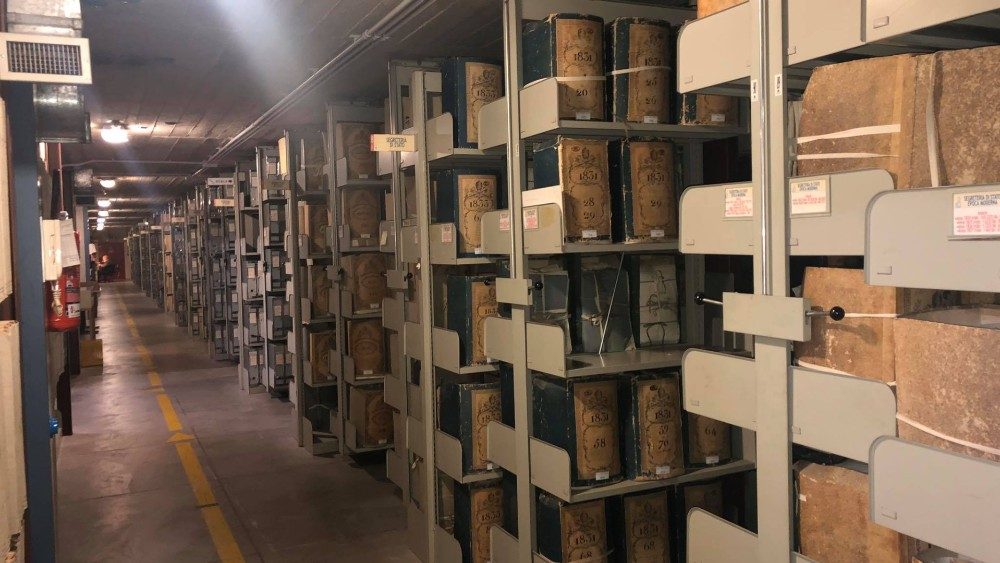 Une partie des archives du Vatican conservées dans un bunker souterrain  | © Vatican Media 