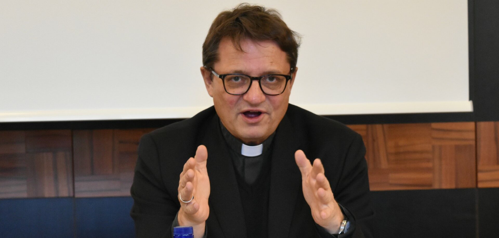 Mgr Felix Gmür, président de la Conférence des évêques suisses, | © Jacques Berset  