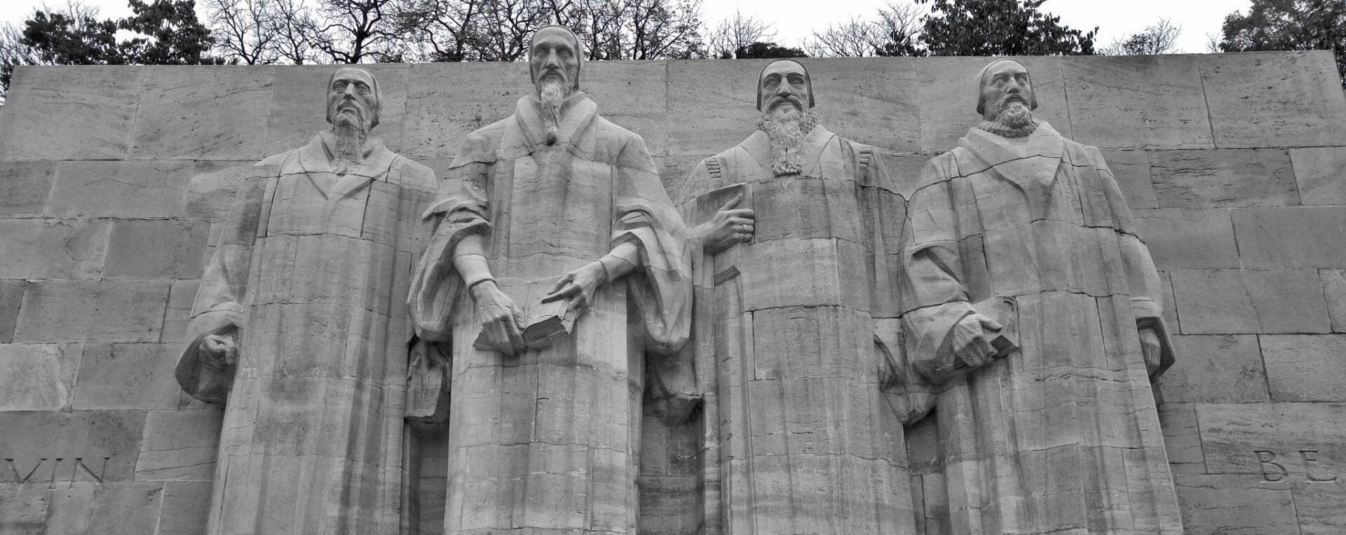 Le Monument international de la Réformation, à Genève (domaine public)