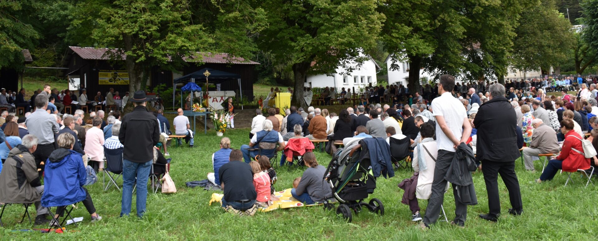 Les Festival des familles, le 15 août 2019, à la chapelle de Lorette, à Porrentruy | © UP Les Sources