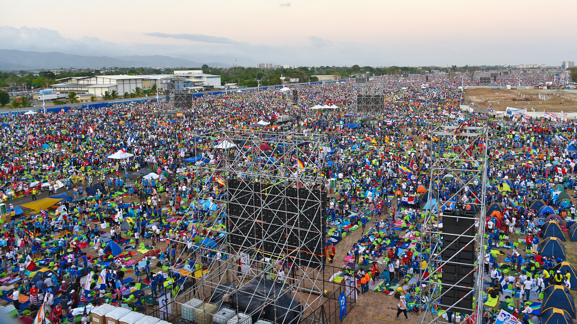 Prévues à la suite des JMJ de Panama (photo), les JMJ de Lisbonne sont reportées en 2023 | © Grégory Roth