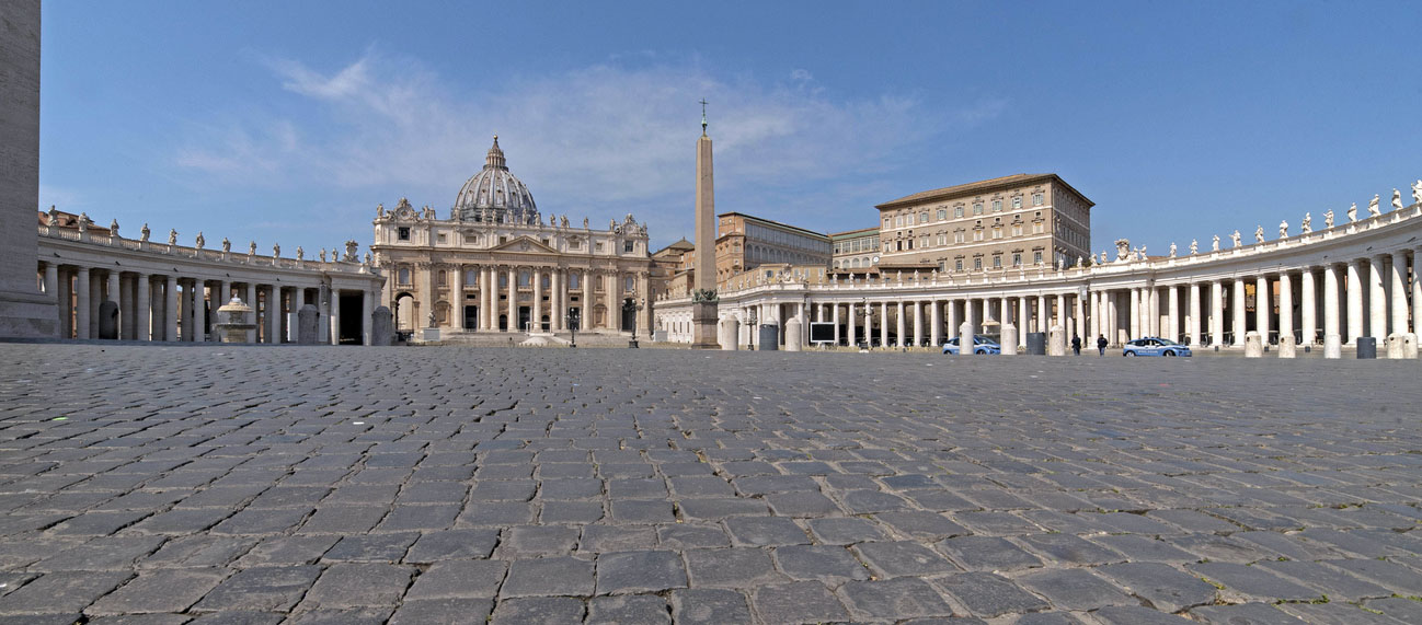 Cette année, exceptionnellement, le pape fera le chemin de croix sur le parvis de la basilique Saint-Pierre, après l'office de la Passion | © Keystone