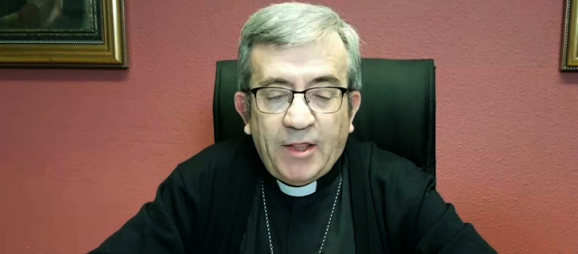 Mgr Luis Argüello, évêque auxiliaire de Valladolid, secrétaire général et porte-parole de la Conférence épiscopale espagnole (CEE) | capture d'écran
