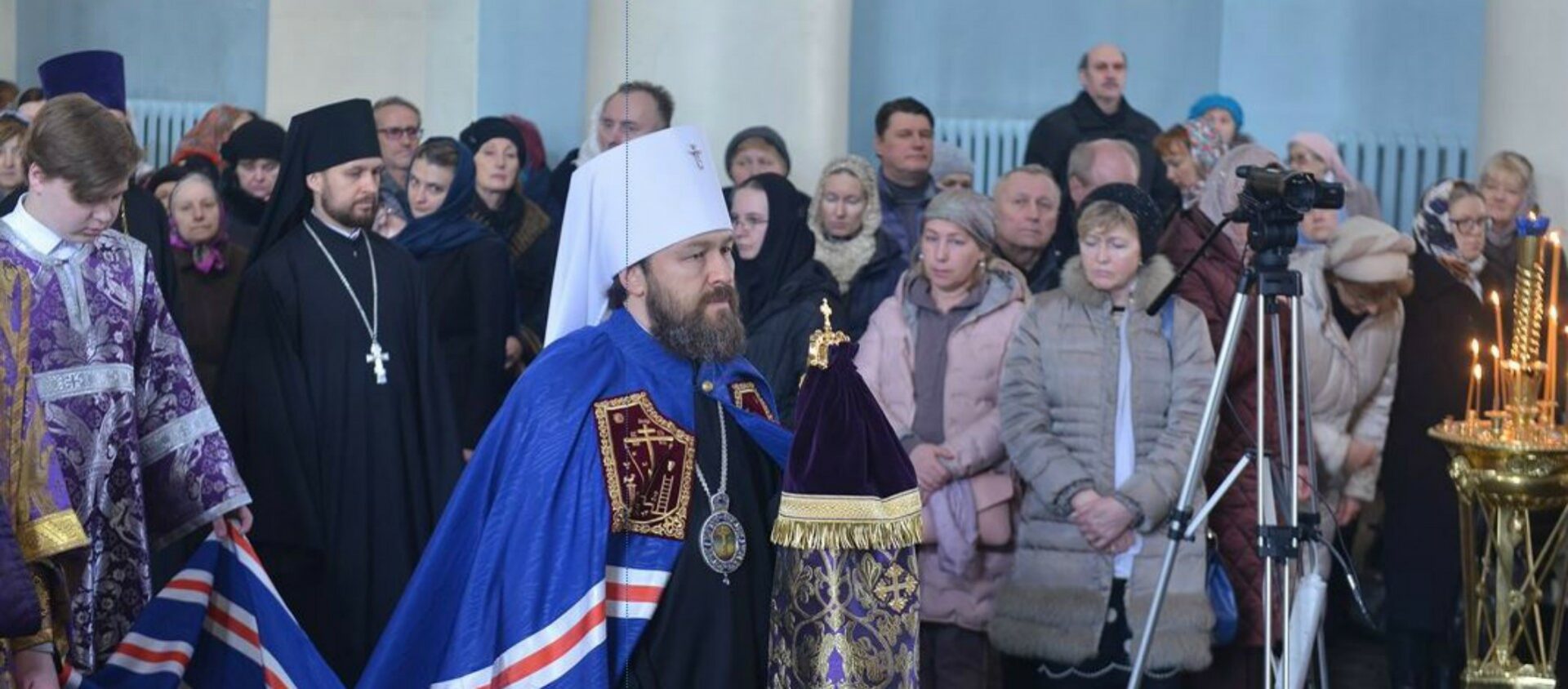 Pour le métropolite Hilarion, avec le coronavirus, "le Seigneur nous a envoyé une croix inhabituelle" | © mospat.ru