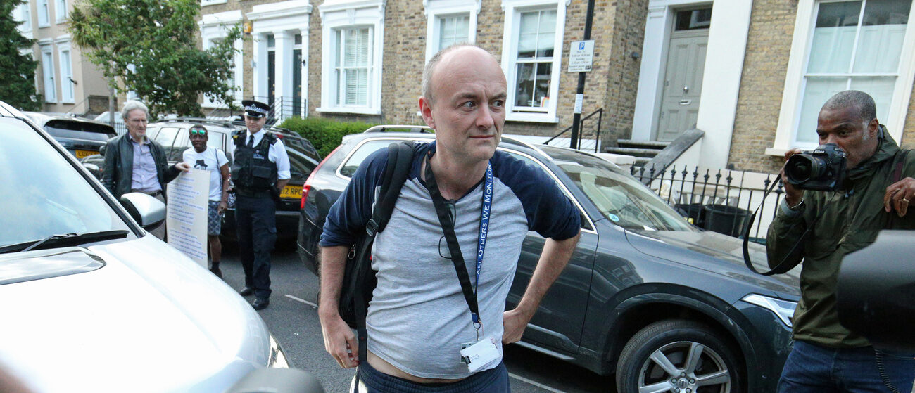 Dominic Cummings est accusé d'avoir violé les règles du confinement | © KEYSTONE/PRESS ASSOCIATION IMAGES/Jonathan Brady