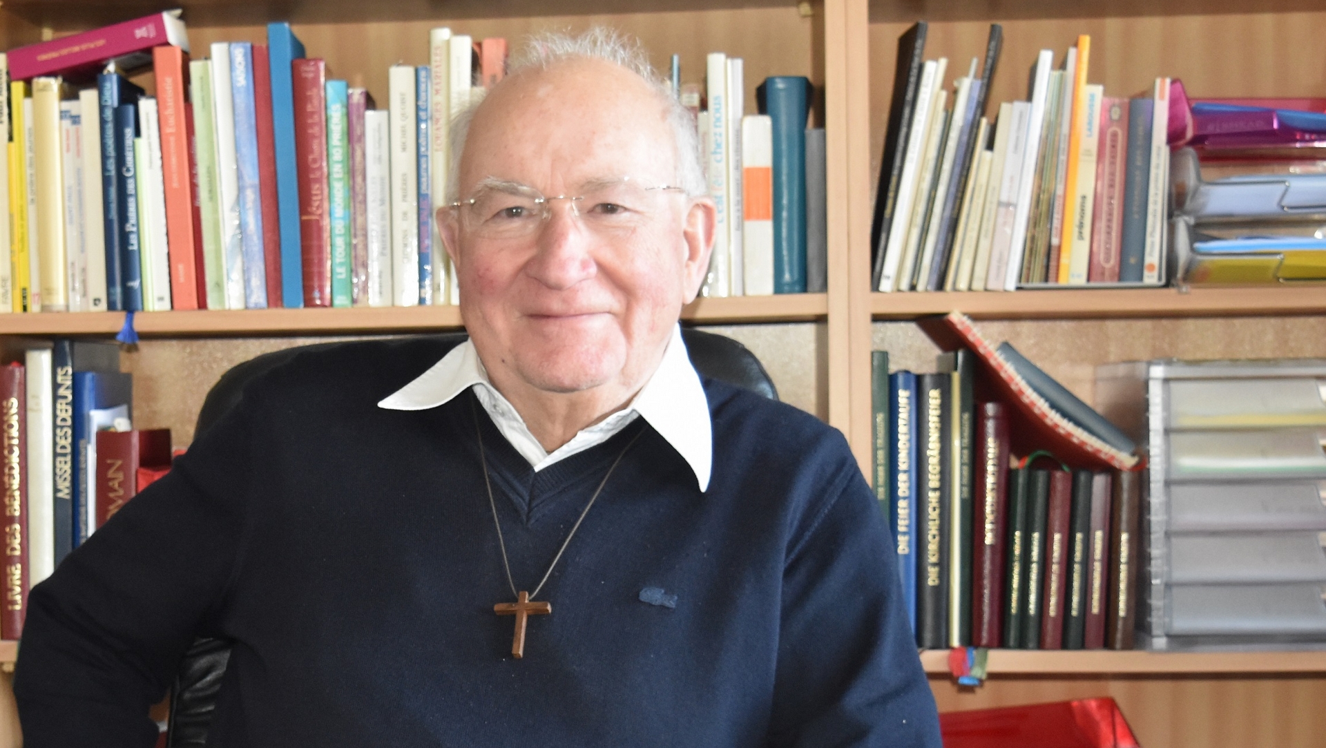 Le chanoine Claude Ducarroz, bloggeur sur cath.ch