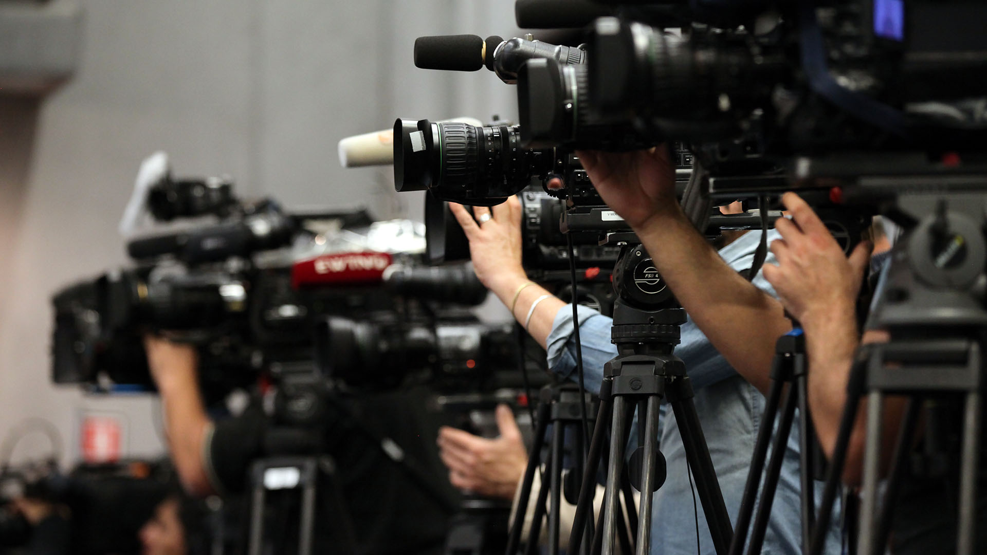 Médias à la salle de presse du Saint-Siège, au Vatican | © Bernard Hallet