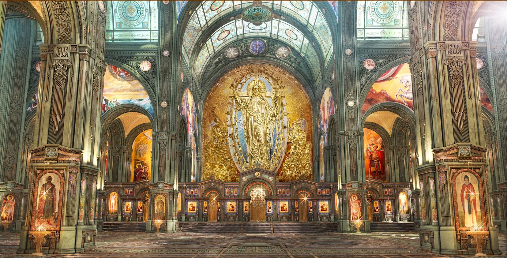 La cathédrale de la Résurrection du Christ, église principale des Forces armées de Russie |  Ministère russe de la défense