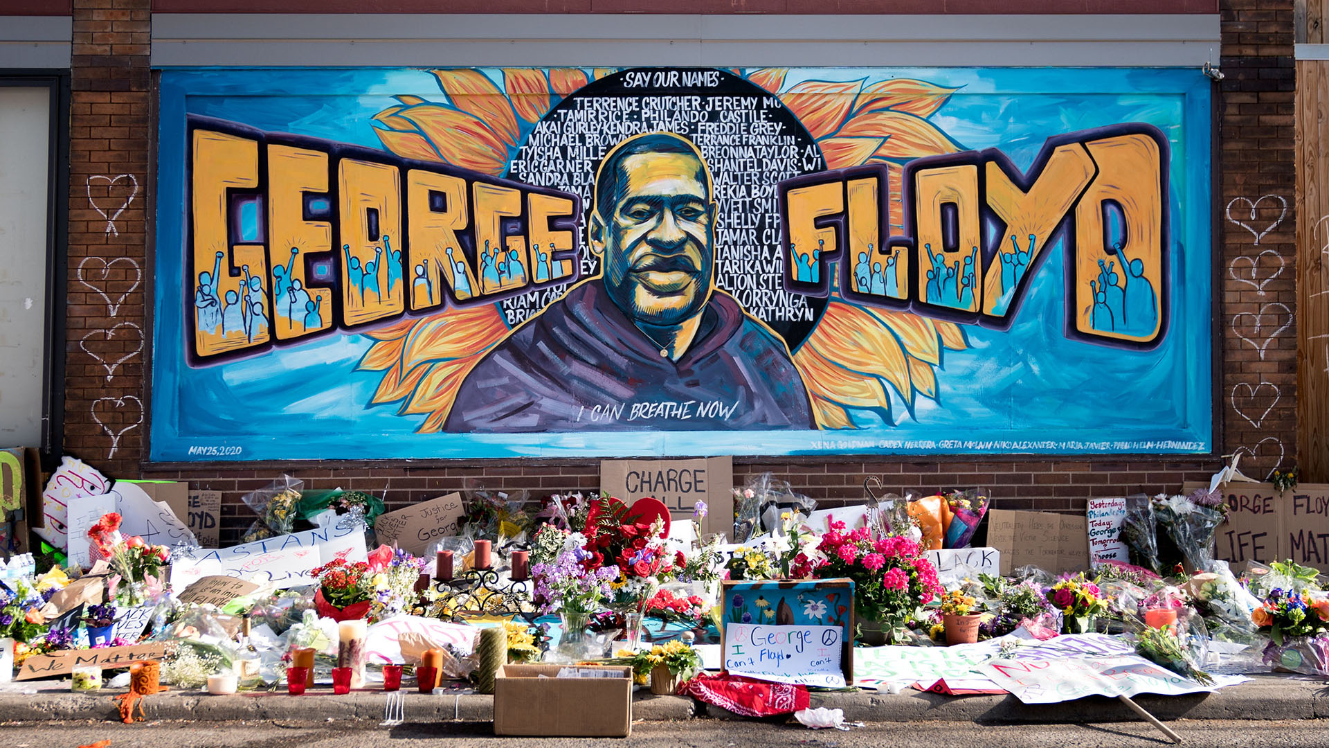 Fresque en hommage à George Floyd, assassiné à Minneapolis | © Flickr/
Lorie Shaull/CC BY-SA 2.0