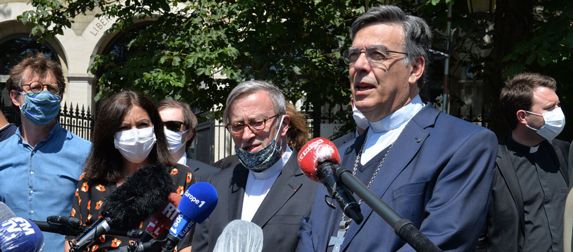 Michel Aupetit, l'archevêque de Paris, a vu dans l'ouverture le jour de la Pentecôte "un signe extraordinaire", "comme une libération" | © M. C. Bertin/Diocèse de Paris