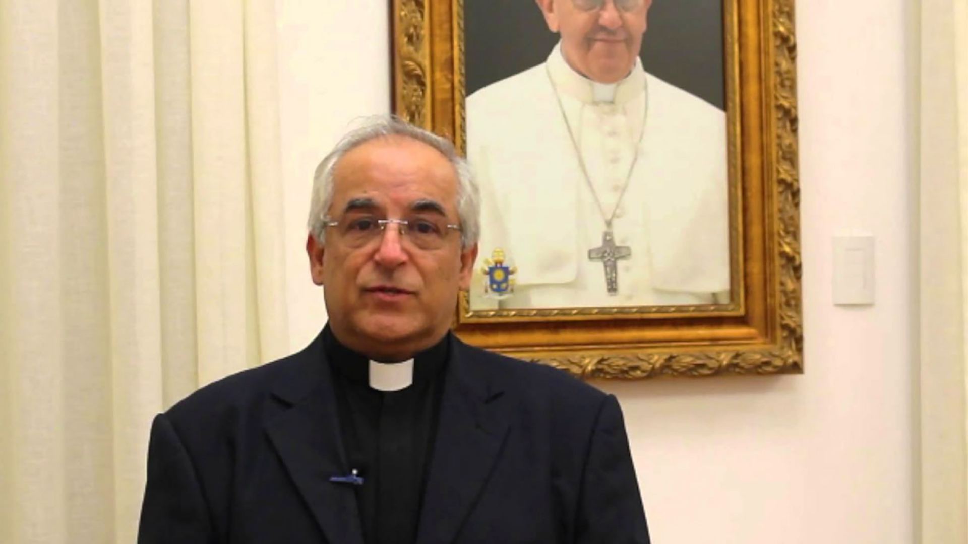 Mgr Giovanni d'Aniello, dans le service diplomatique du Saint-Siège depuis 1983 | capture youtube.com 