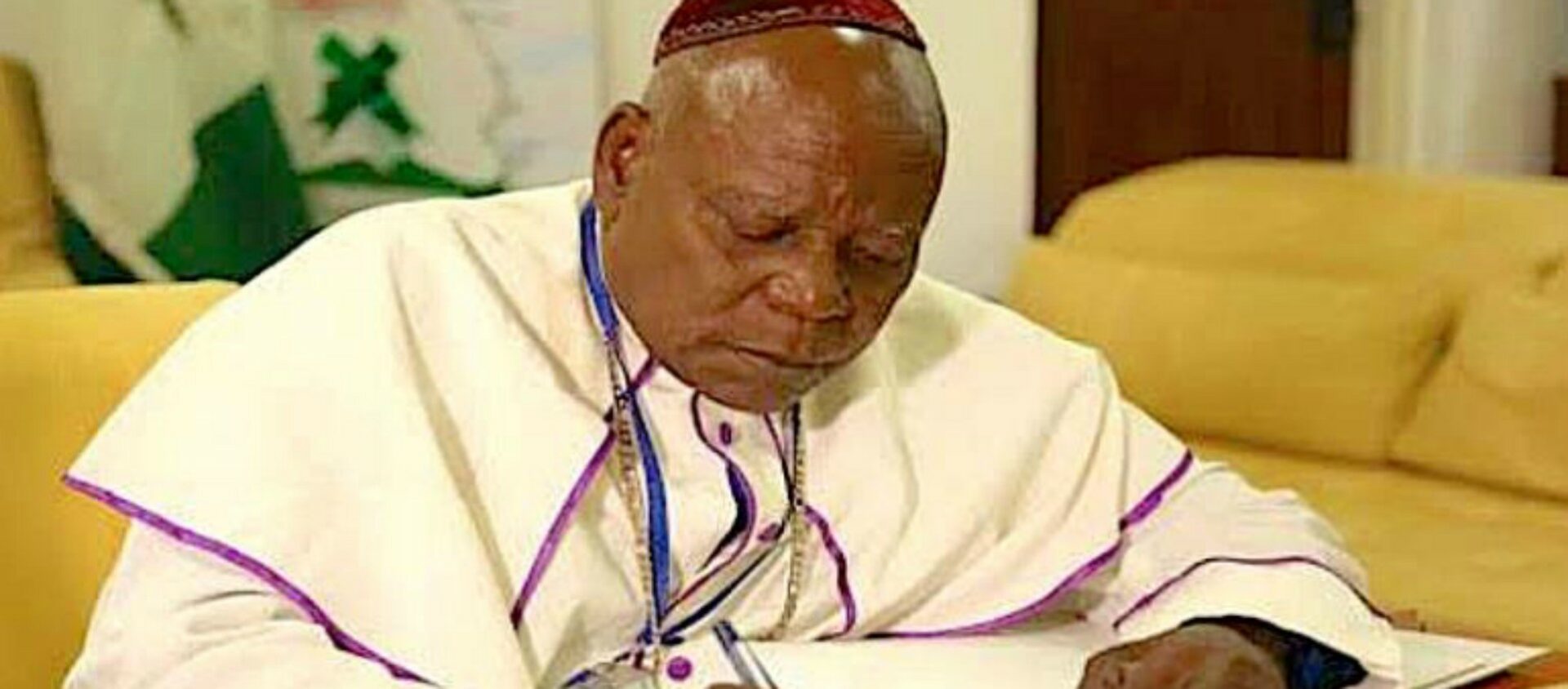 L'évêque protestant nigérian Joseph Masin, président de la branche locale de l'Association chrétienne du Nigeria (CAN) | © TNV