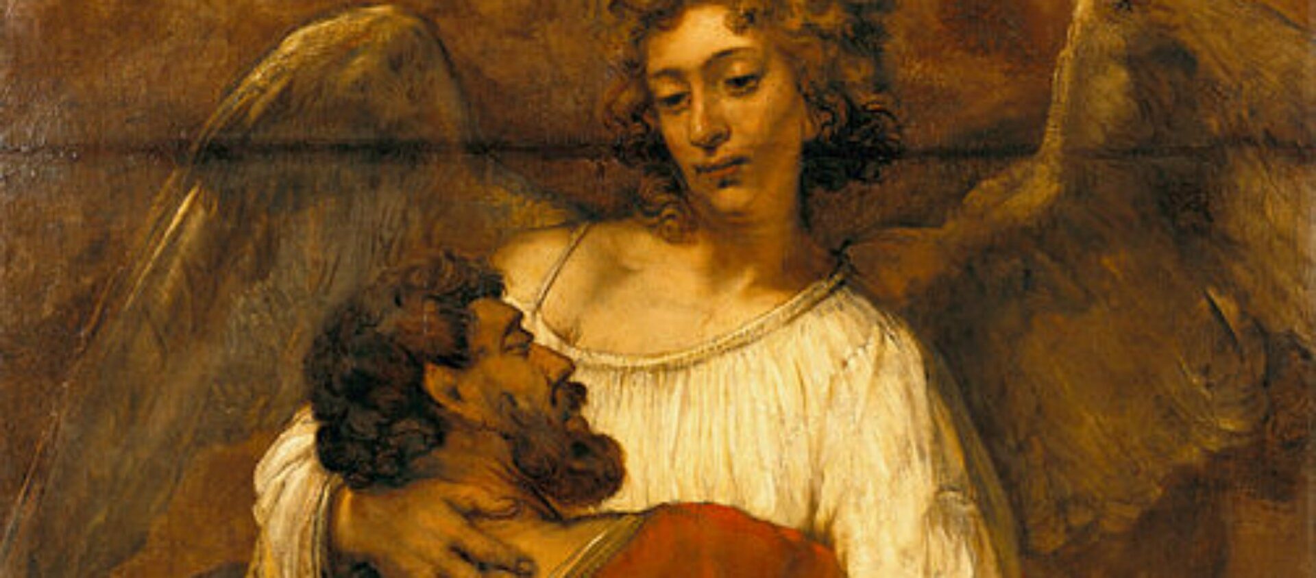 Lutte de Jacob avec l'ange, par Rembrandt (1659) | © Wikimédia Commons  