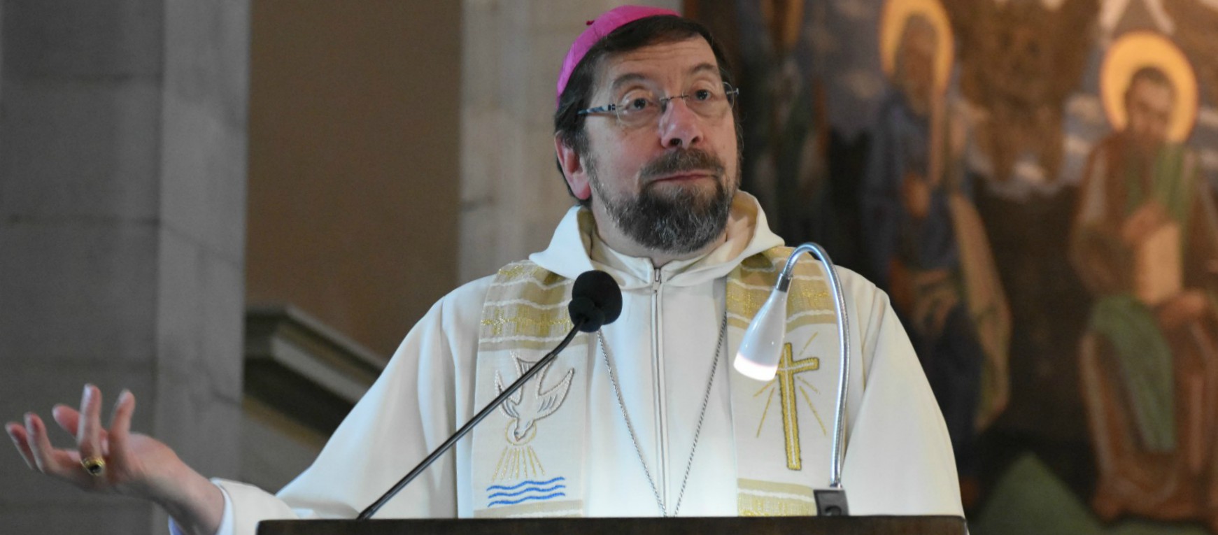Mgr Jean-Pierre Delville a lancé le festival d’adoration eucharistique "Venite Adoremus" 2020 | © Jacques Berset 