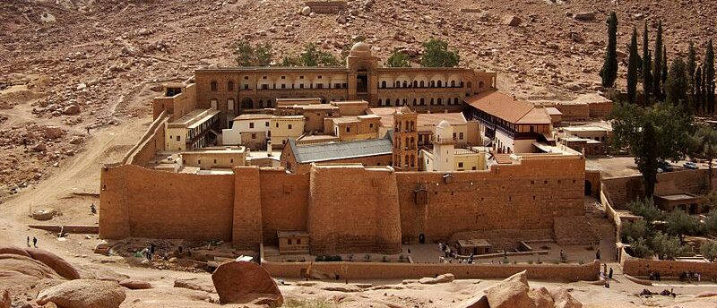 Le monastère Ste-Catherine, dans le Sinaï, est un important lieu de pèlerinage | © William Allen/Flickr/CC BY-SA 2.0