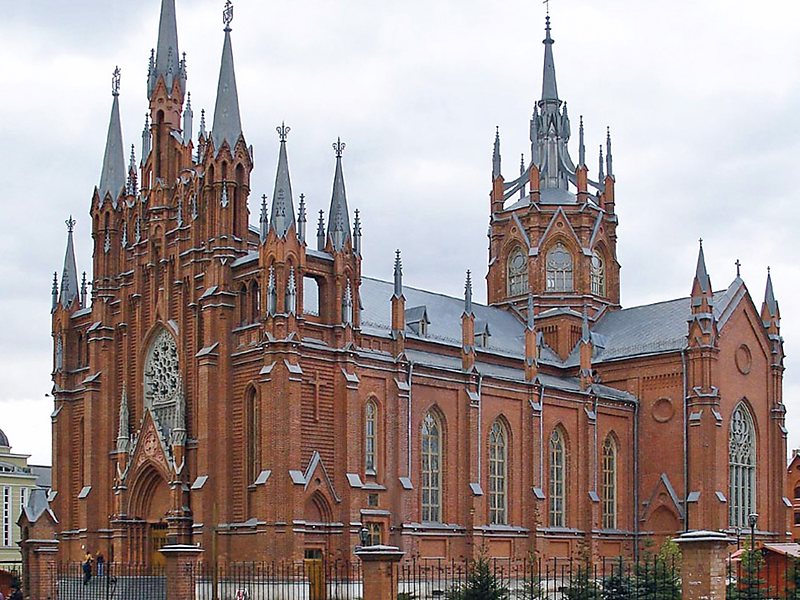 La cathédrale catholique de l'Immaculée Conception de Moscou | DR