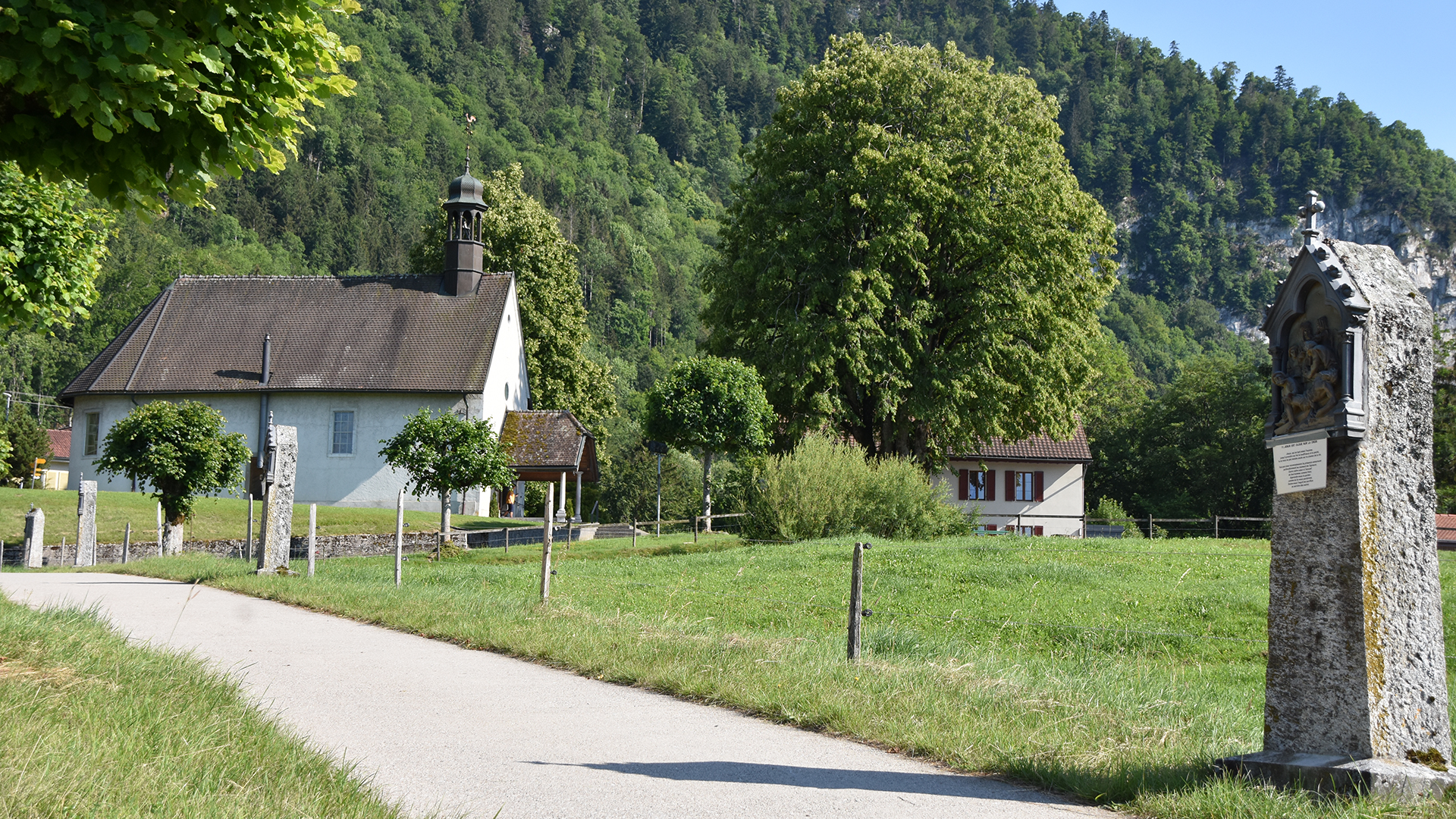 Notre-Dame des Marches dans le canton de Fribourg | © Carole Pirker