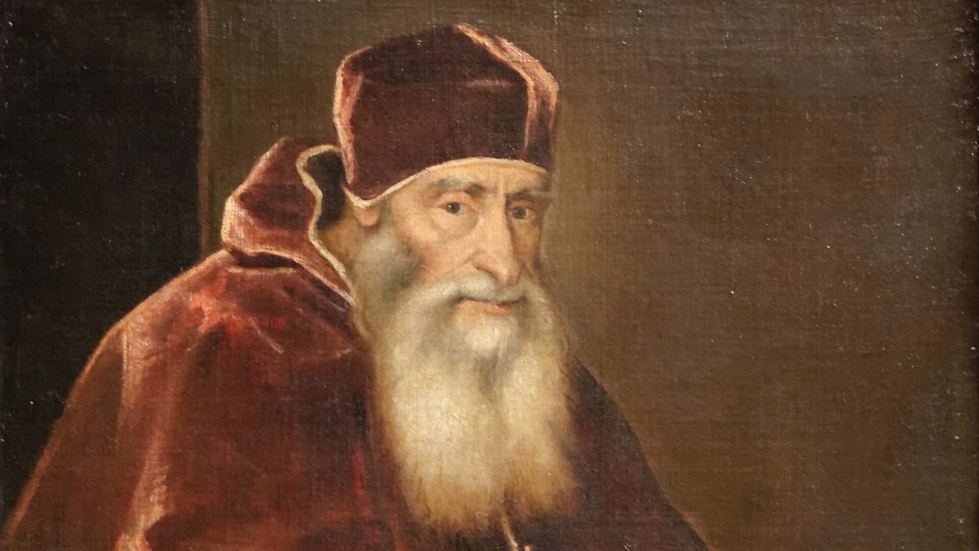 Alexandre Farnèse, le pape Paul III (1534-1549) convoqua le Concile de Trente | Ecole du Titien Kunsthistorsches Museum Vienne