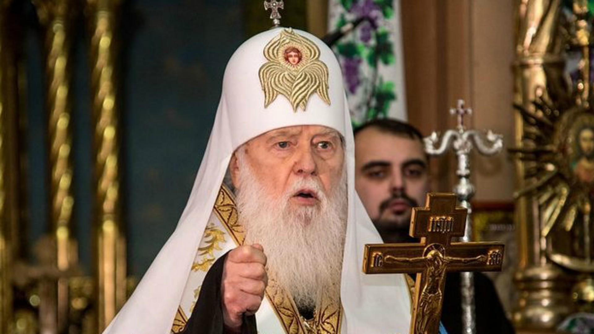 Philarète Denisenko, 'patriarche' orthodoxe  autoproclamé de Kiev  | © www.orthodoxie.com