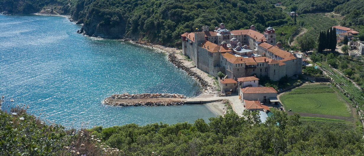 Le monastère d’Esphigmenou fait partie des 20 monastères du Mont Athos DR