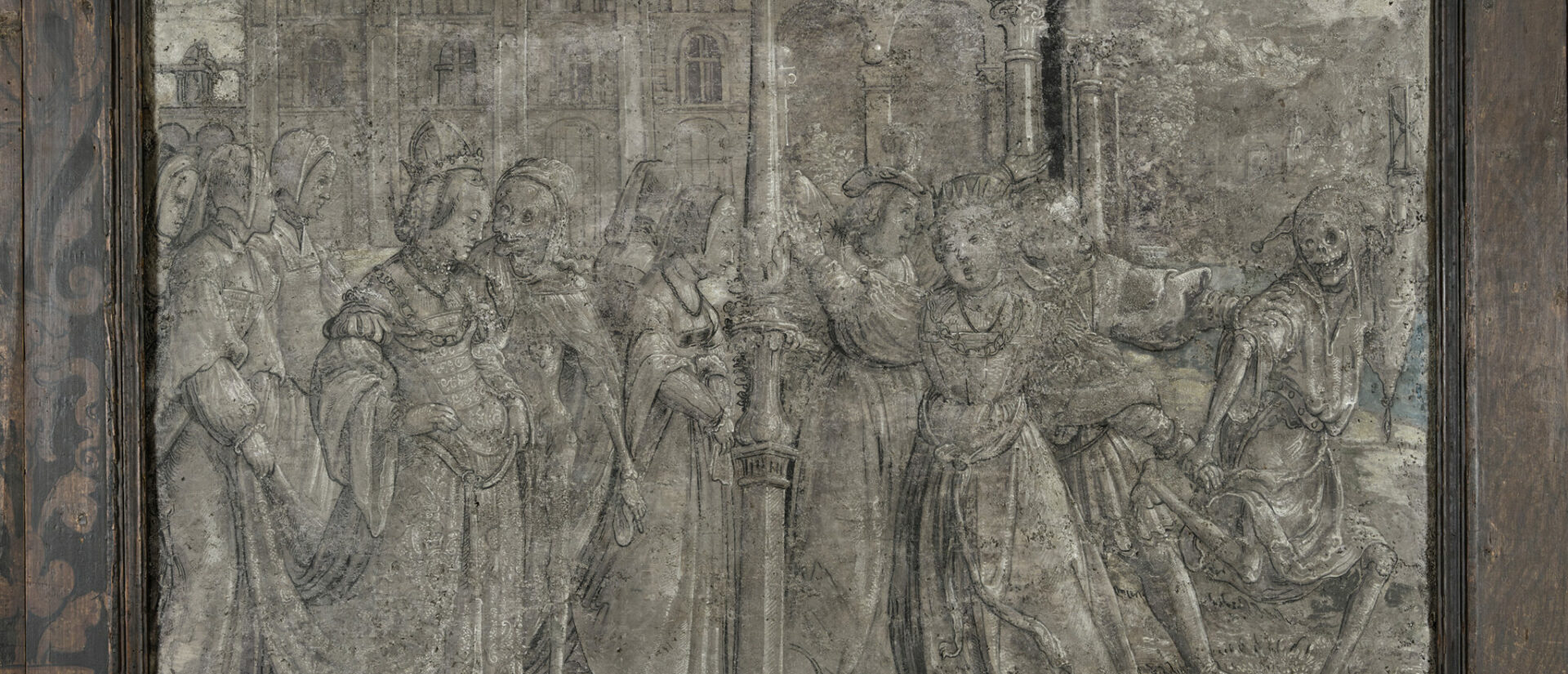 Détail d'une peinture macabre du Trésor de la cathédrale de Coire | © domschatzmuseum-chur.ch