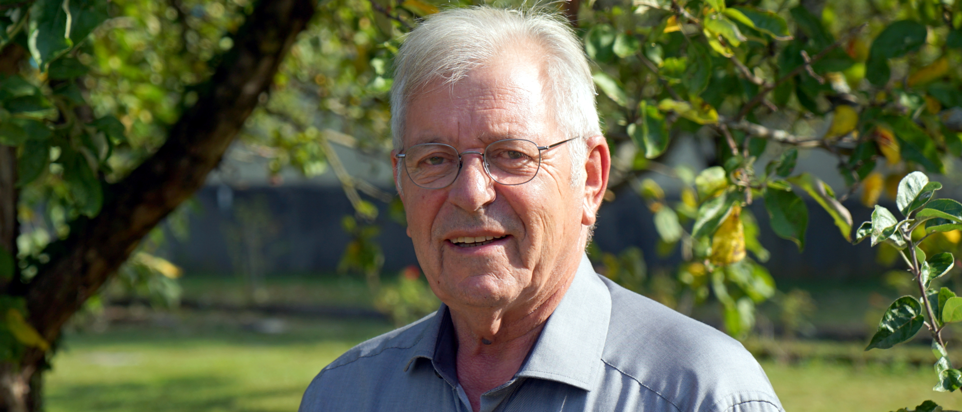 Père Hubert Niclasse, ancien official du diocèse de Lausanne, Genève et Fribourg | © Georges Scherrer