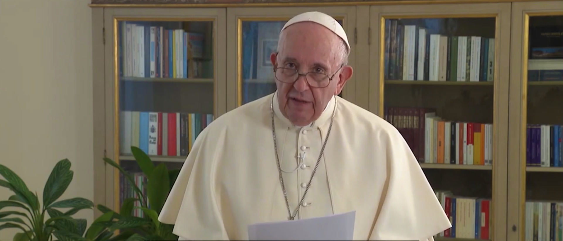 Le pape François s'est adressé par vidéo aux membres de l'ONU | capture d'écran