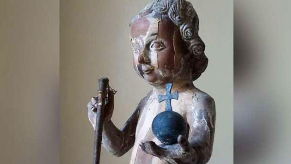 La statue du Santo Nino sculptée vers 1720  | DR