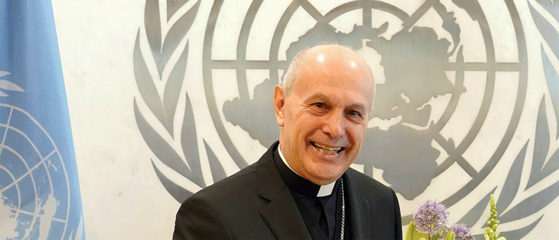 Mgr Gabriele Caccia, observateur permanent du Saint-Siège aupèrs des Nations unies | cny.org