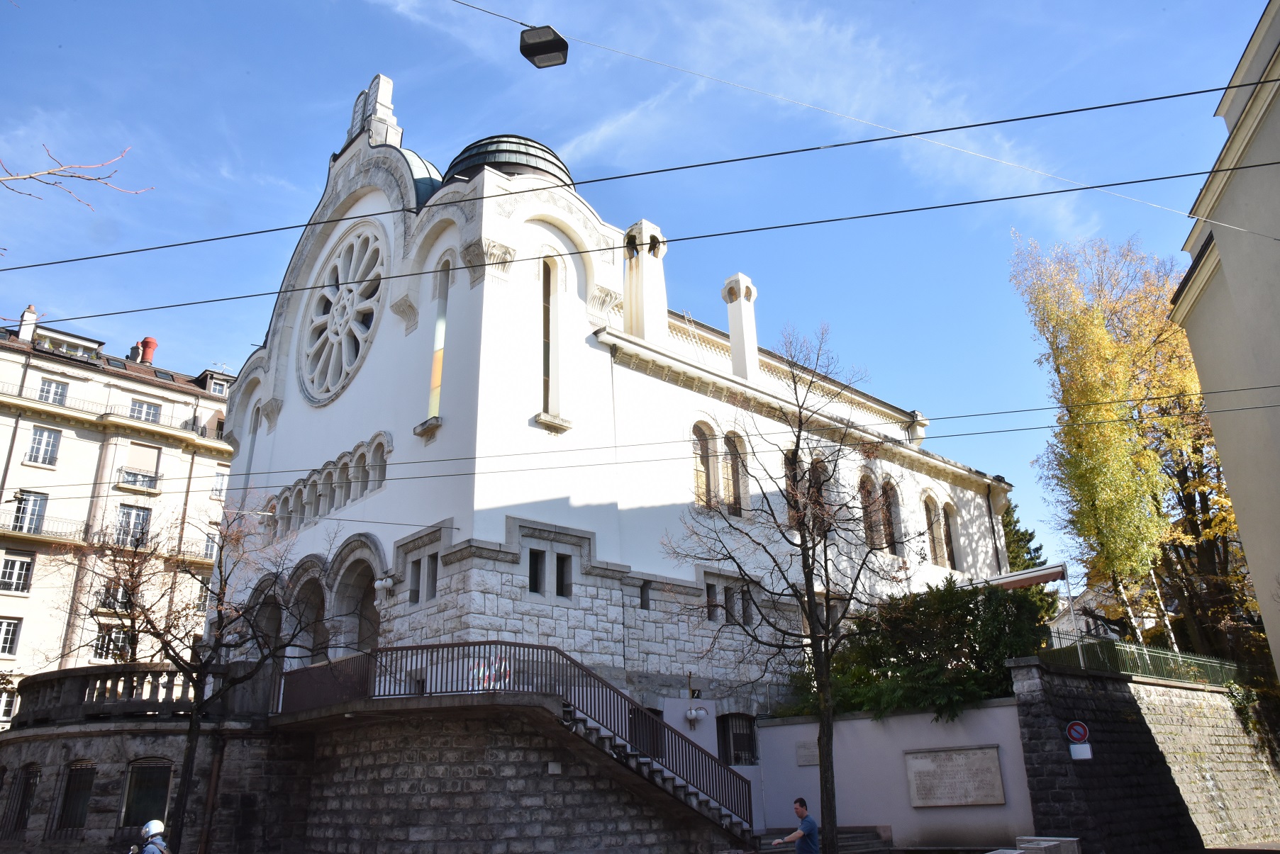 Synagogue de Lausanne © Bernard Litzler