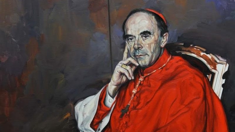 Le cardinal Barbarin a son portrait peint pas Gérard Gasquet à l'église de la Trinité-des-Monts à Rome | DR