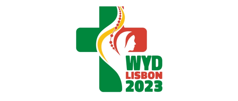 Le logo des JMJ de Lisbonne en 2023