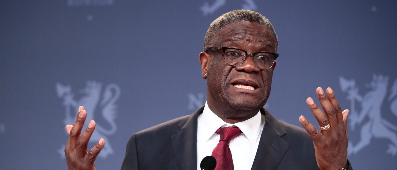 Denis Mukwege a reçu le Prix Nobel de la Paix en 2018 | © EPA/LISE ASERUD NORWAY OUT/Keystone