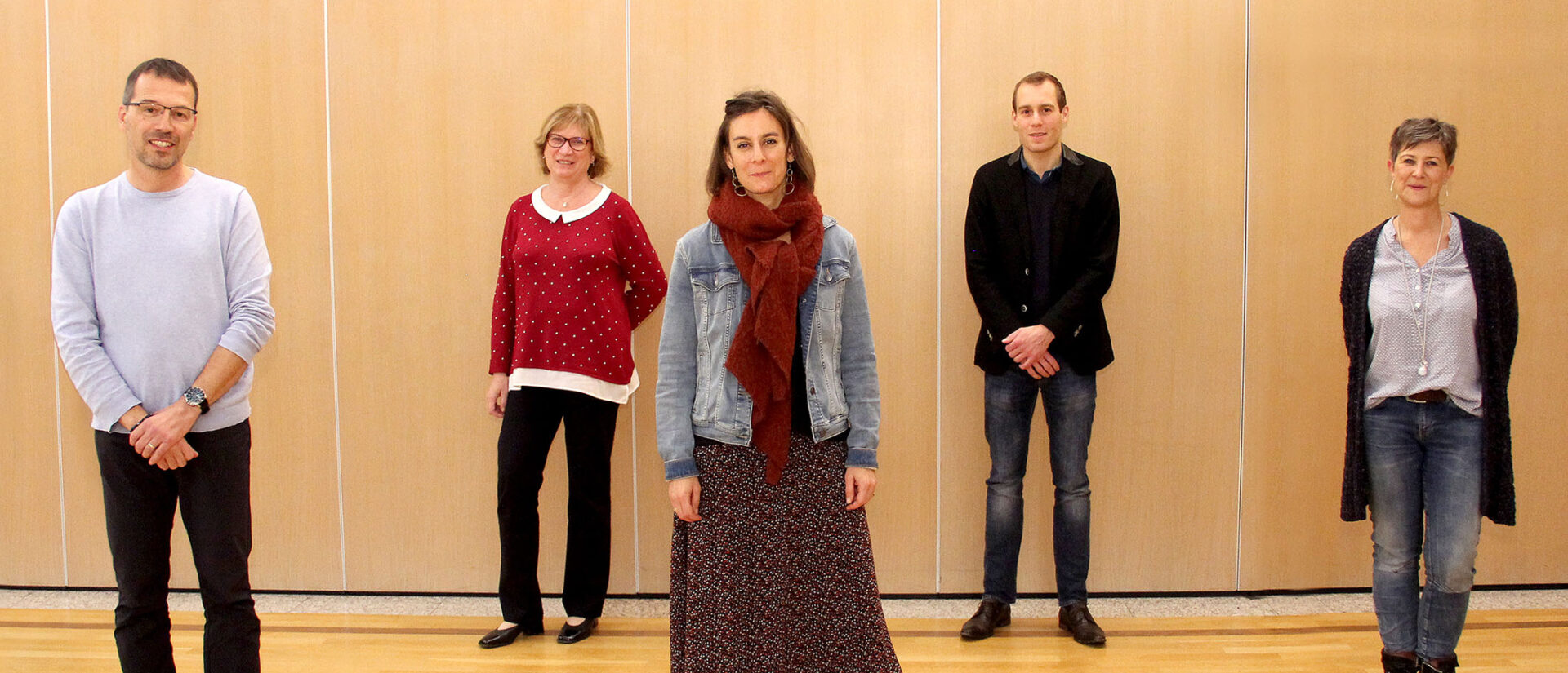 Le Conseil de la CEC dès le 1er janvier 2021: (g. à d.) Pierre Frund, Floriane Chavanne, Corrine Berret, Baptiste Allimann, Carole Pelletier | © SIC