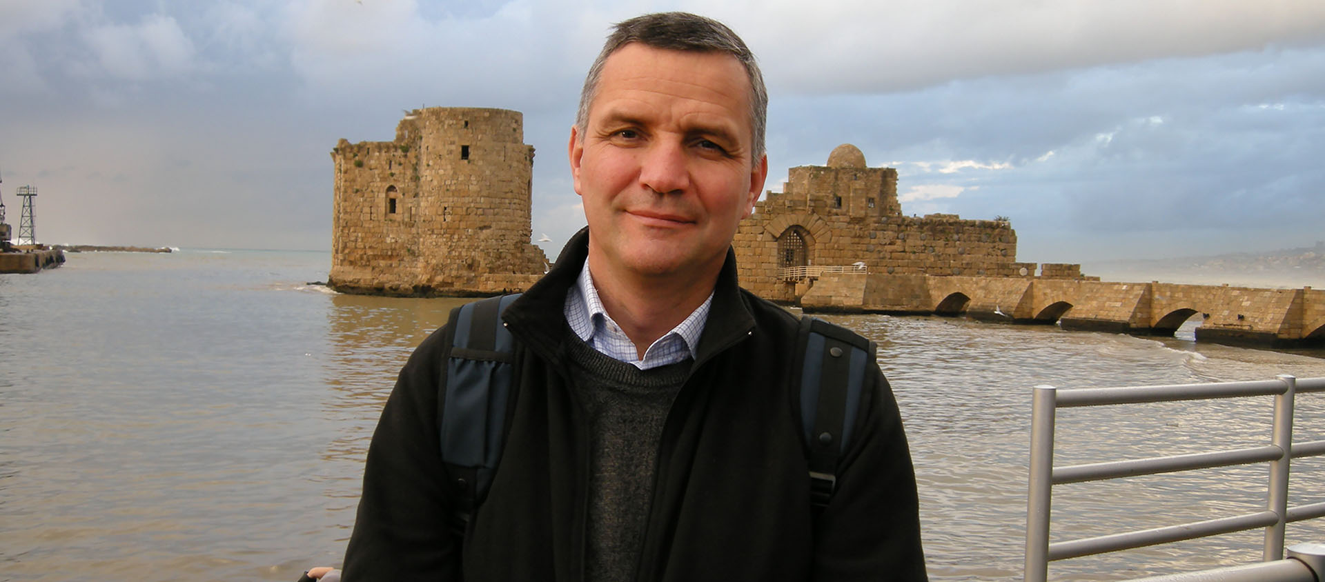 Frère Emile, de la communauté de Taizé, ici photographié au Liban, aime méditer les mots de  saint Augustin: "L’être humain a été fait pour des commencements" | DR