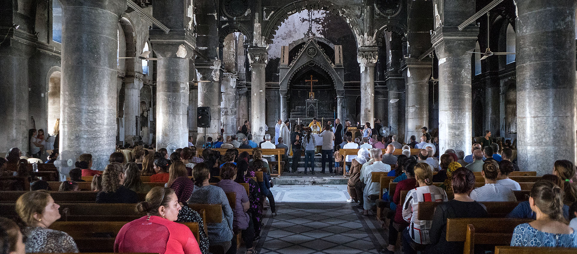 La communauté chrétienne revient timidement après l'occupation de Daech | © Pascal Maguesyan