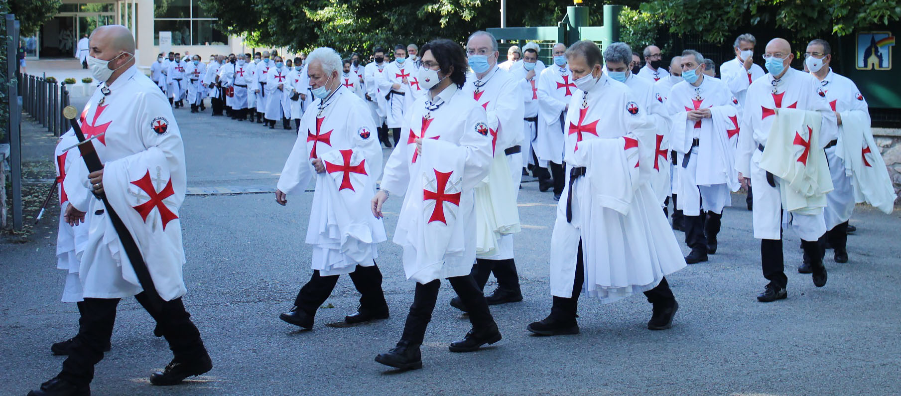 Le célèbre Ordre des Templiers s'est reformé en Italie. Il compte 2'000 membres et 80 prêtres | © Templari Cattolici d'Italia