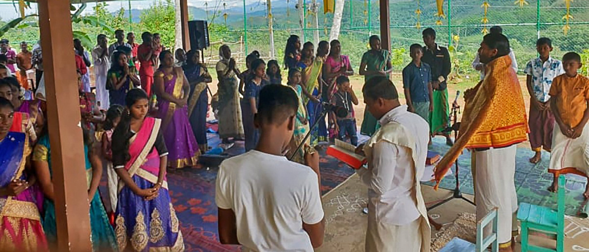 Les catholiques et hindous tamouls montrent leur unité à l'occasion du festival Thai Pongal | © MEP / DR